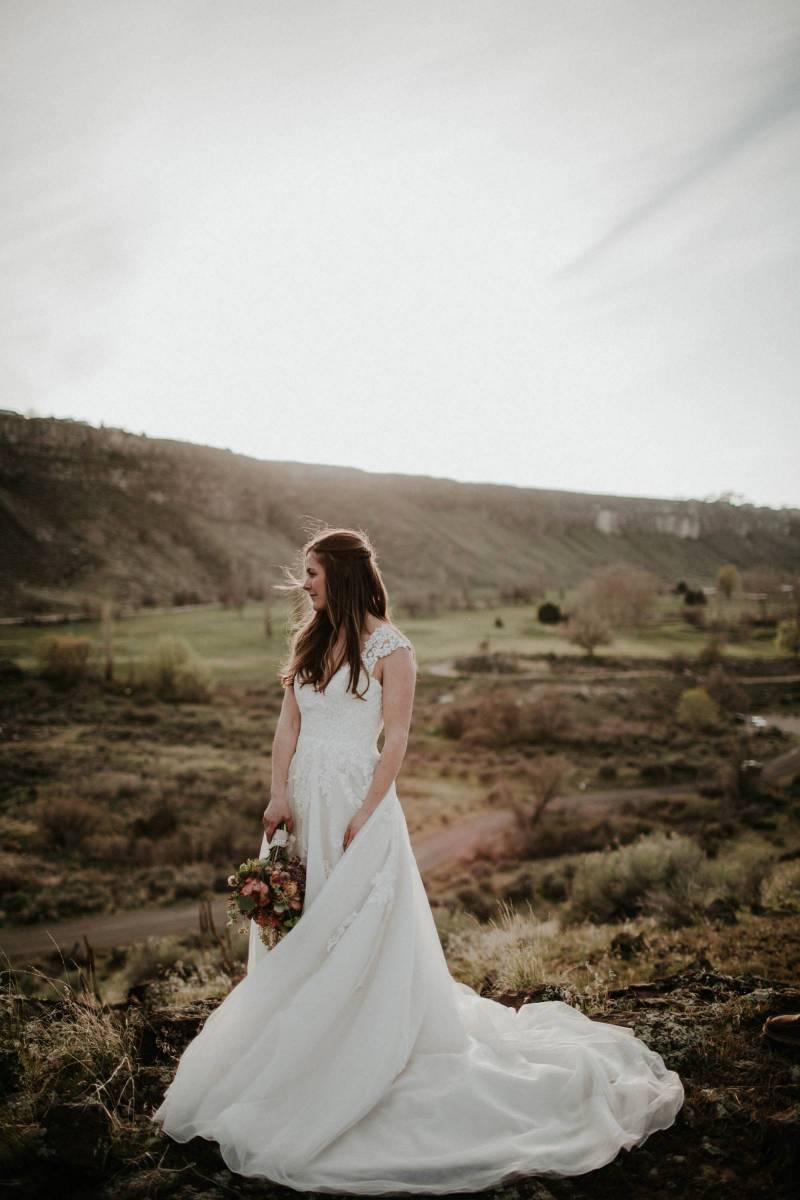 Twin Falls Bridal Adventure Session Twin Falls Love Story