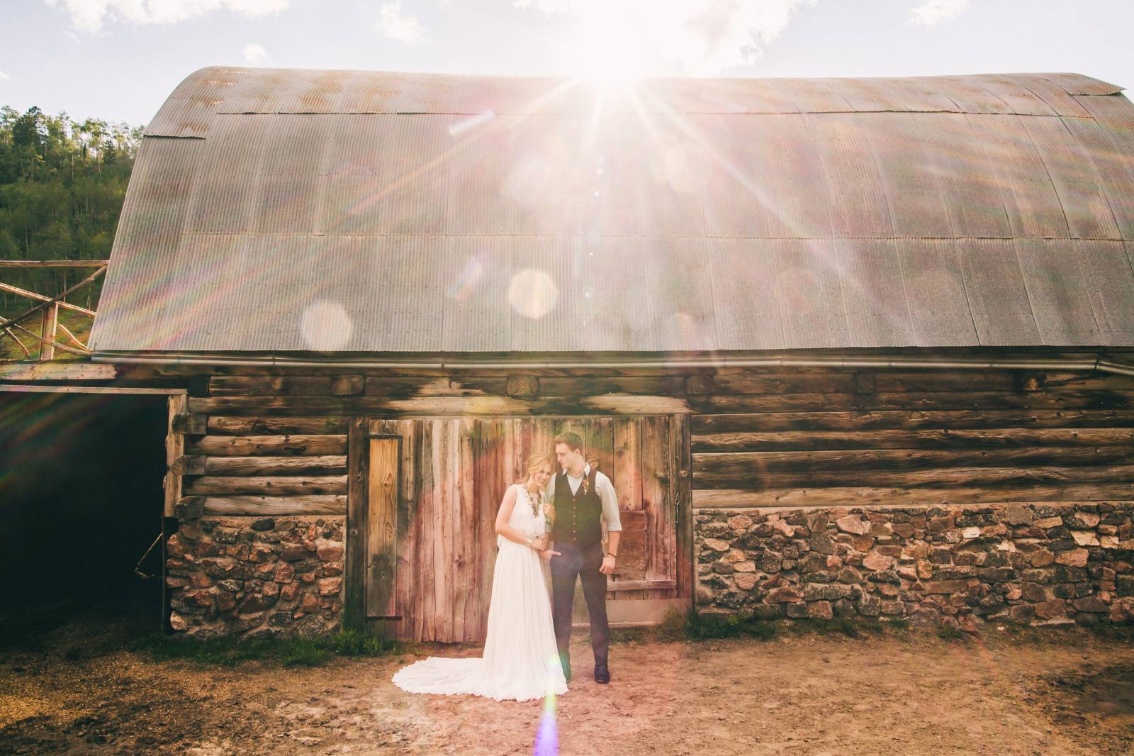 Southwest Wedding  at Cement Creek Ranch Crested Butte 