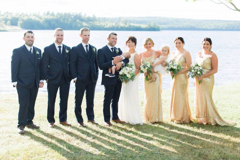 Bohemian Glam Outdoor Wedding in Nova Scotia Nova Scotia