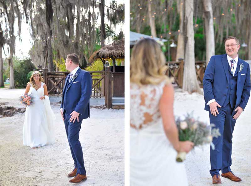 Paradise Cove Wedding Jessica And Josh Even Included A Hint Of Star Wars In Their Wedding With Han Solo Princess Leia Champagne Gles Read More Love Story