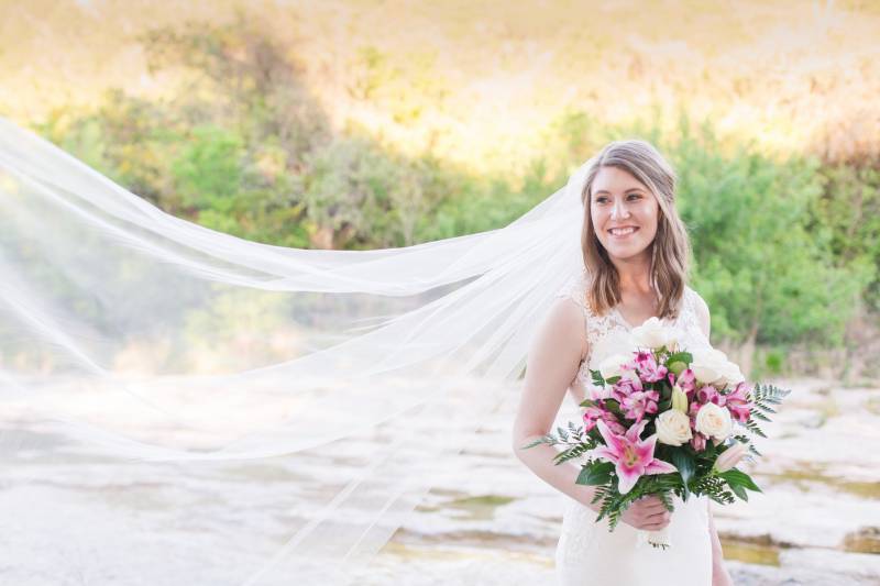 Bride with veil