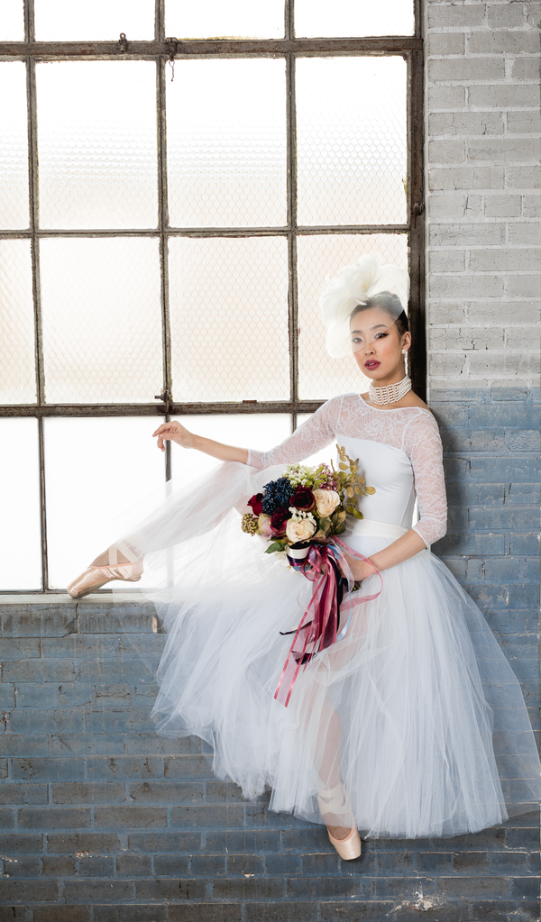 Ballerina bridal shoot