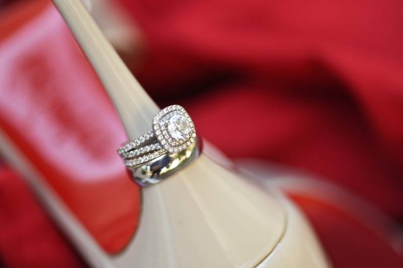 Hale solitaire engagement ring