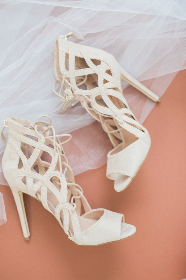 Gladiator wedding heels