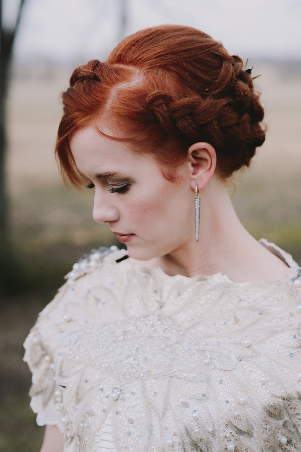 Red-haired bride