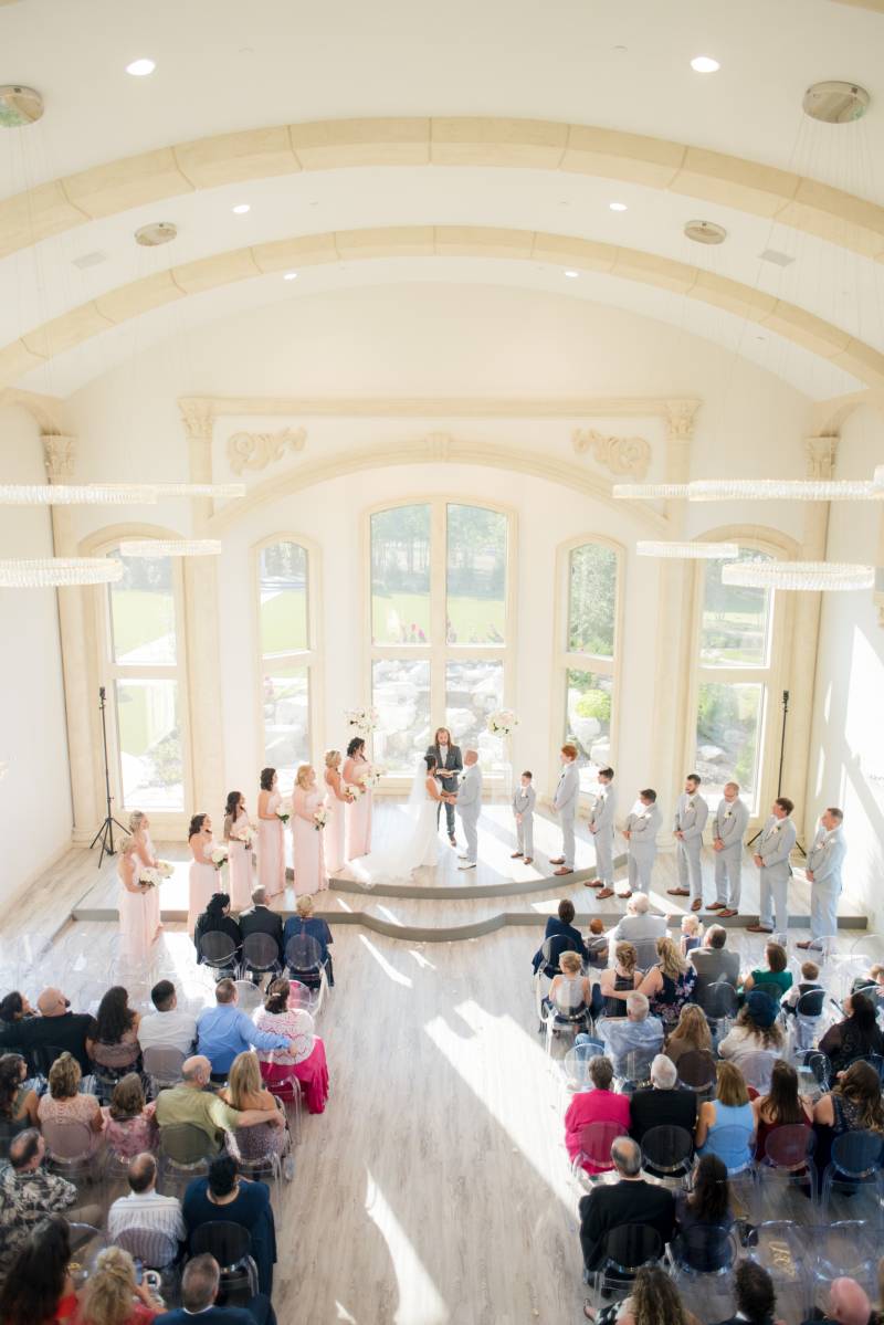 Luxury Mansion Little Elm Wedding by Stephanie Michelle Photography | Little Elm Real Wedding