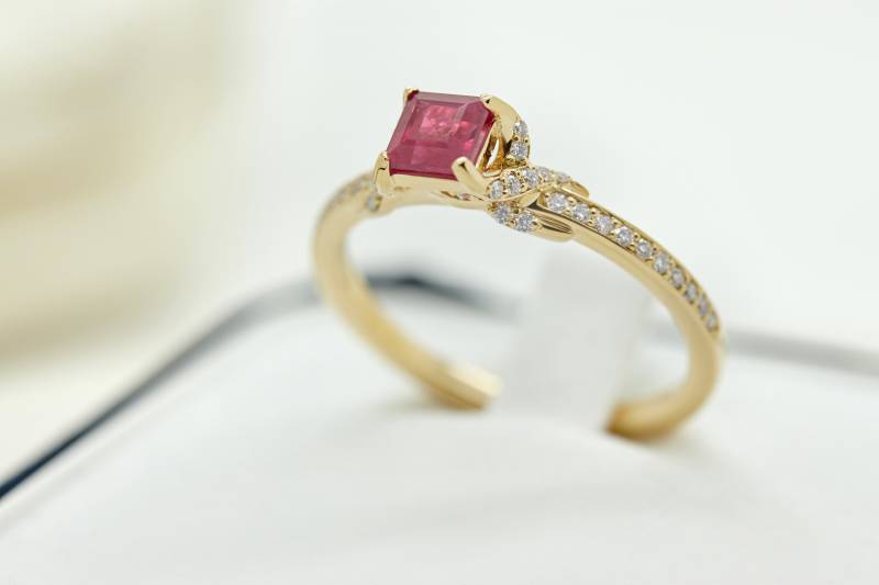 custom-designed engagement ring