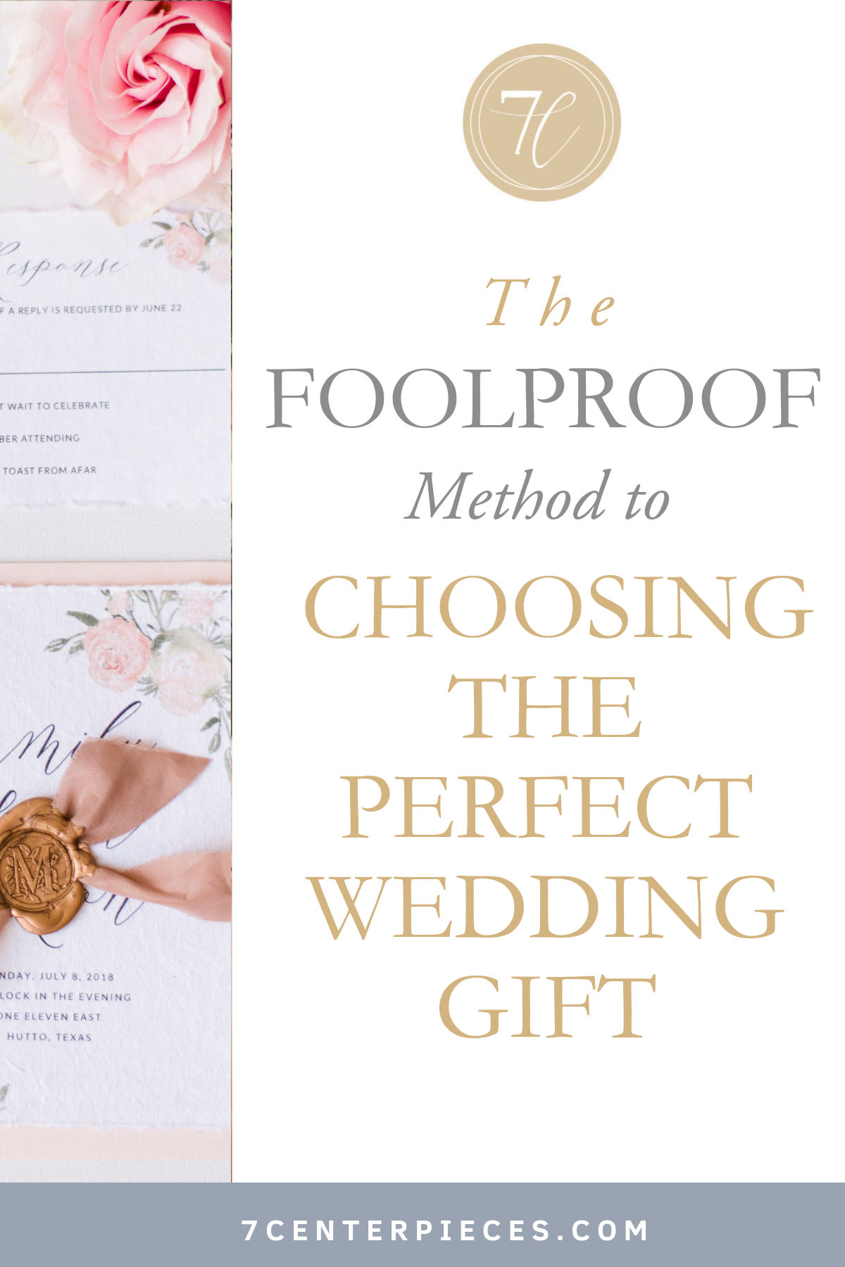 The Foolproof Method to Choosing the Perfect Wedding Gift