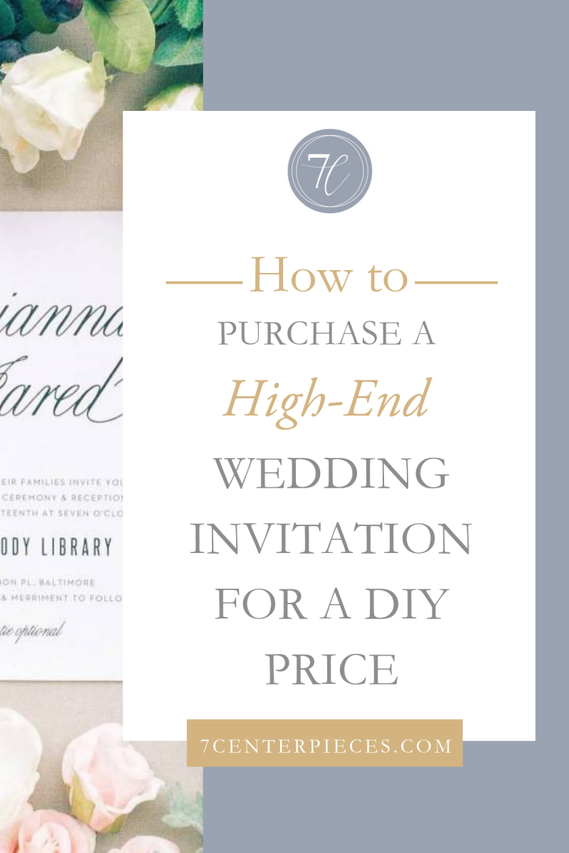 How to Purchase a High-end Wedding Invitation for a DIY Price | Planning