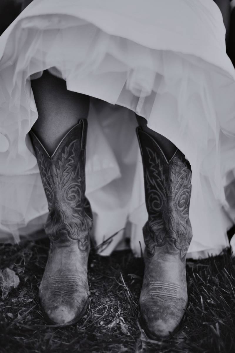 wedding cowboy boots