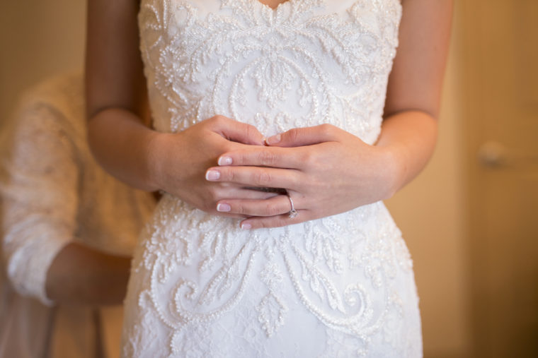 intricate detail wedding dress