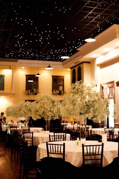 baby's breath centerpieces