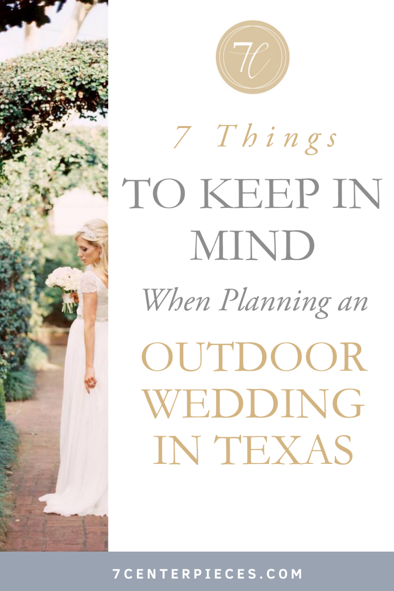 7 Things to Keep in Mind When Planning an Outdoor Wedding in Texas