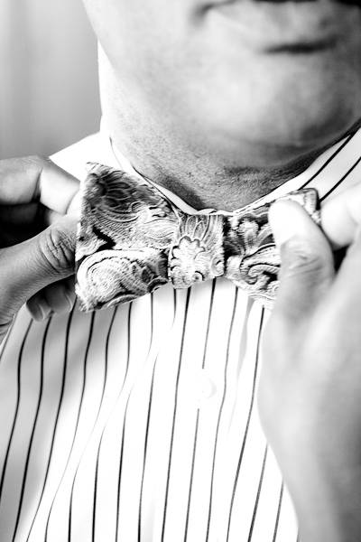 Groom's Printed Bowtie