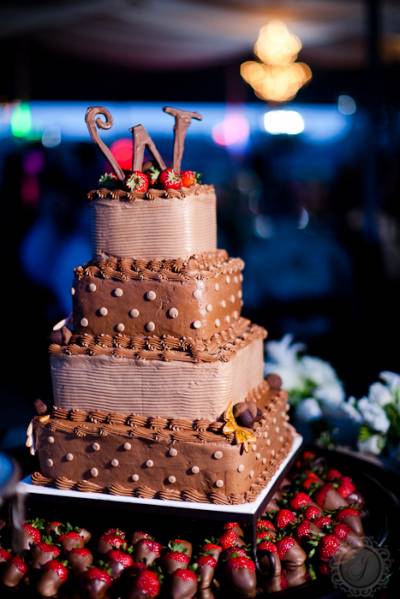 Chocolate Wedding Cake