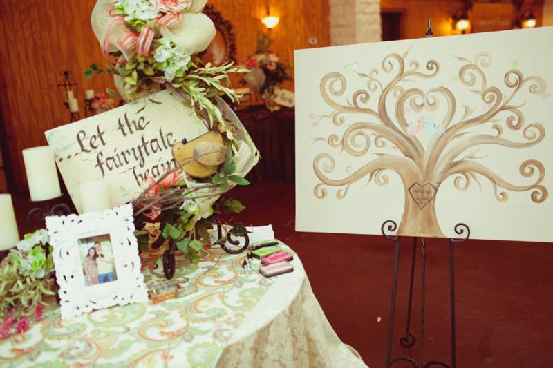 Creative wedding reception details