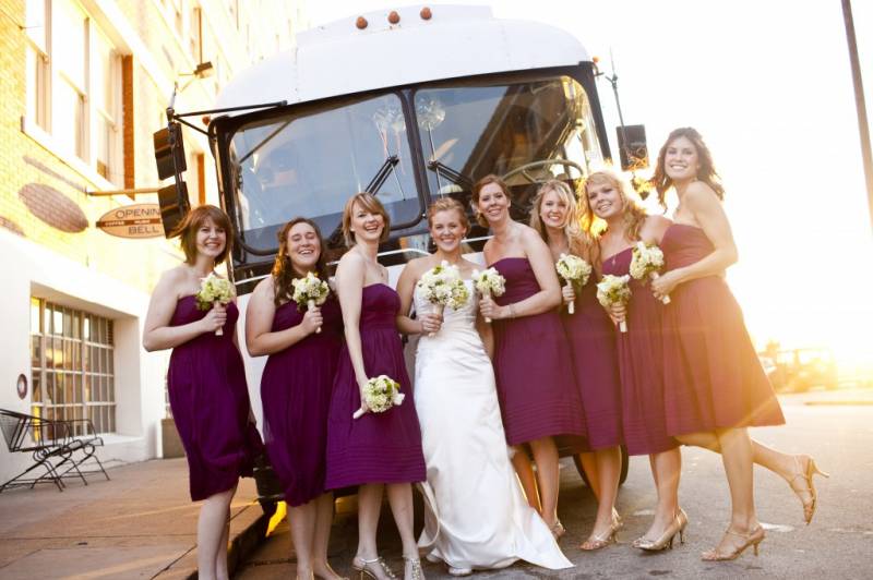 Bridesmaids and Bride