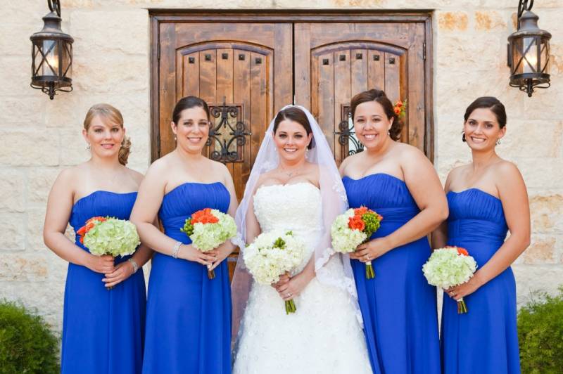 Gorgeous Bride and Bridesmaids