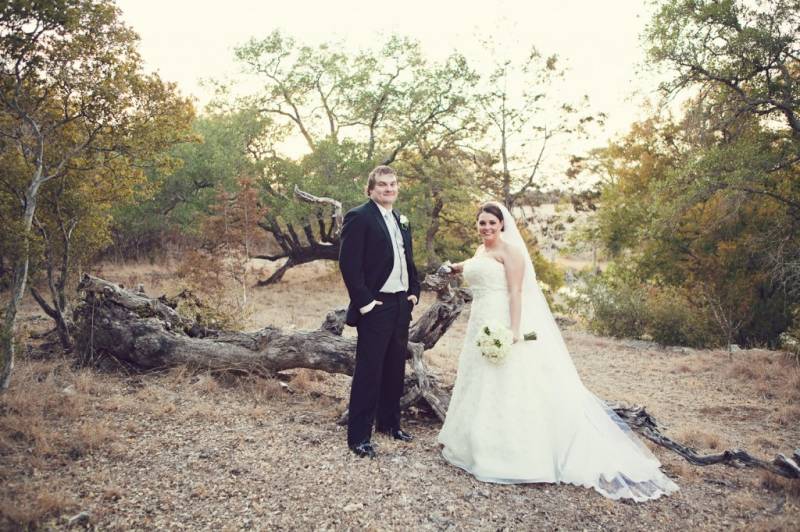 Romantic Bride and Groom