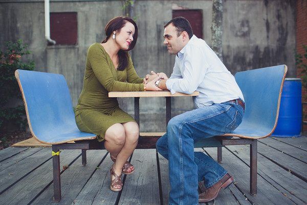 Date-scene Engagement Photo Session