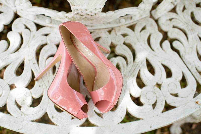 Pink Wedding SHoes
