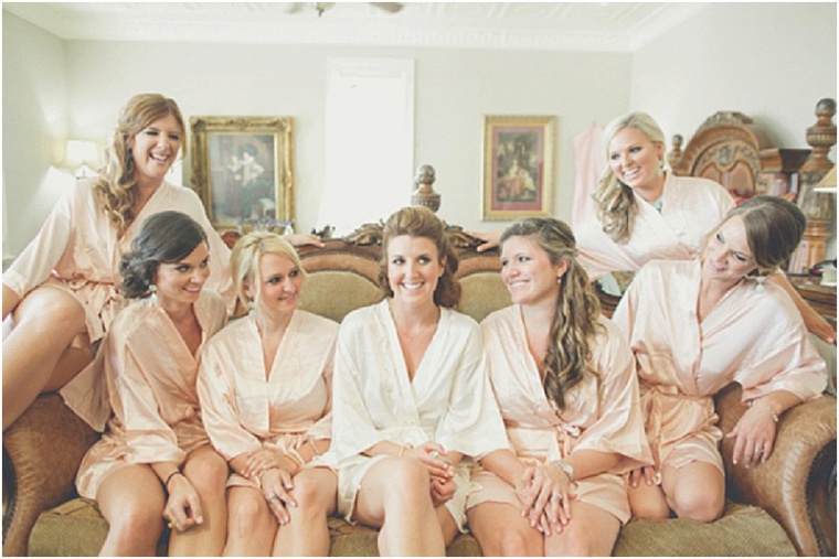 Bride and Bridesmaids