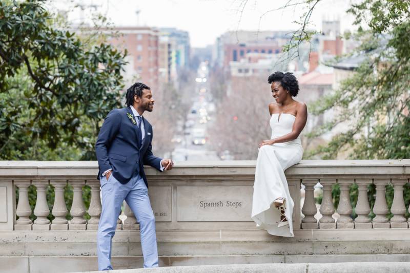 Washington Dc Spanish Steps Wedding Real Wedding Song