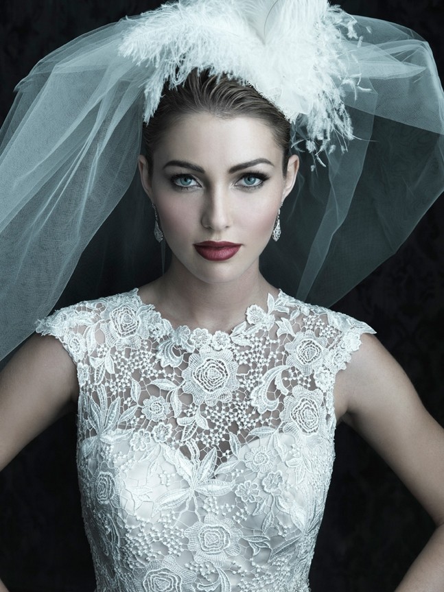 Bridal Couture: Wedding Headpieces www.blackbride.com