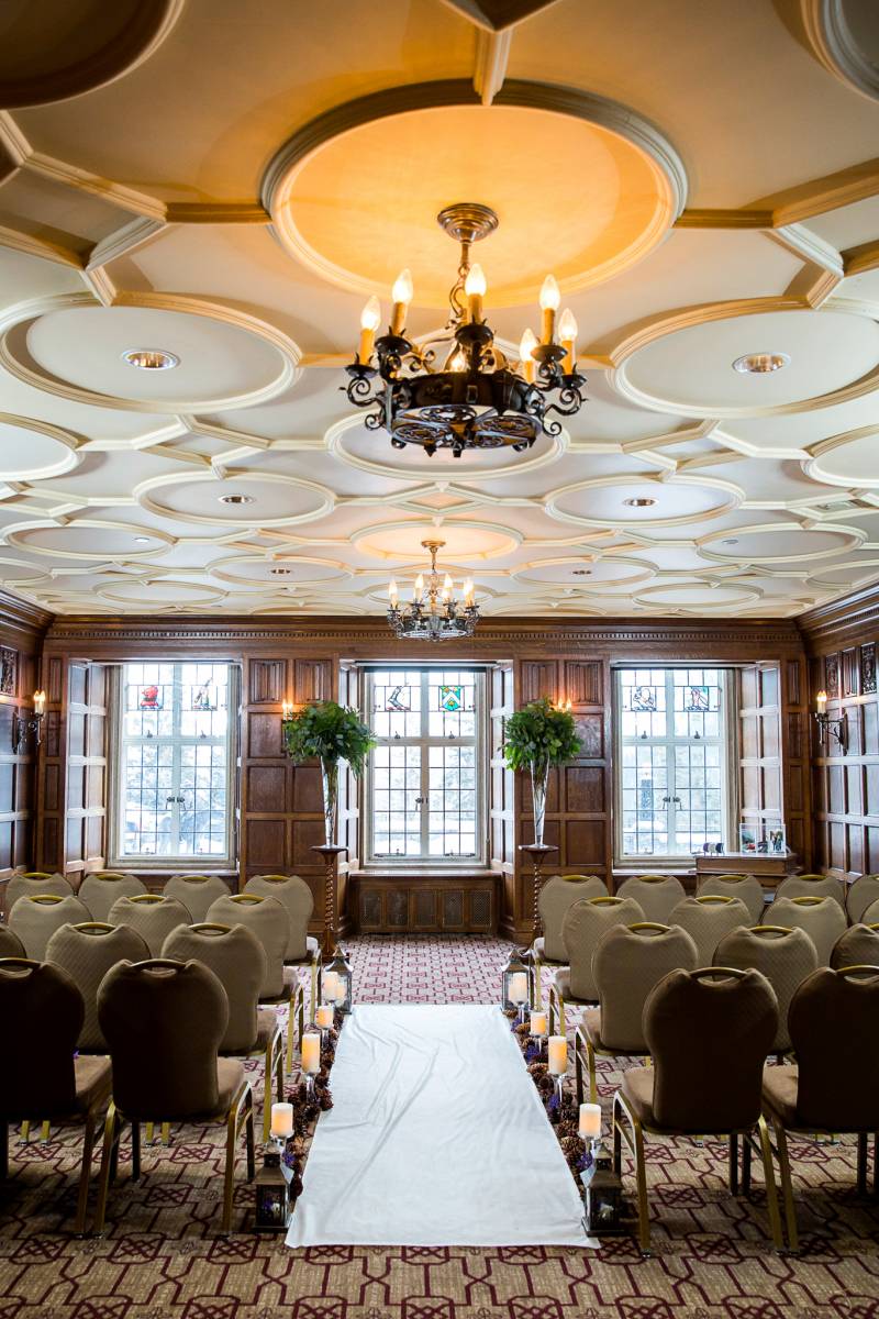 Fairmont Banff springs Hotel Wedding, Norquay room, Wedding ceremony, indoor ceremony,