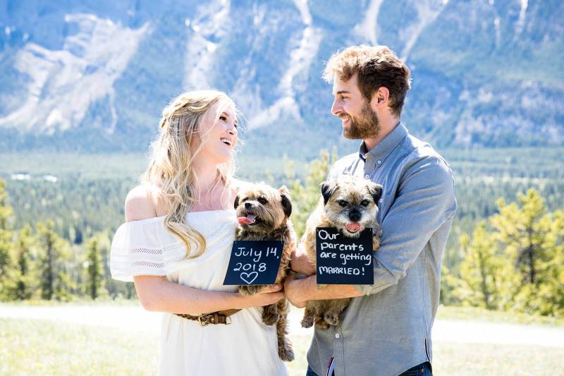 Banff engagement session, mountain engagement session, summer engagement session, engagement session