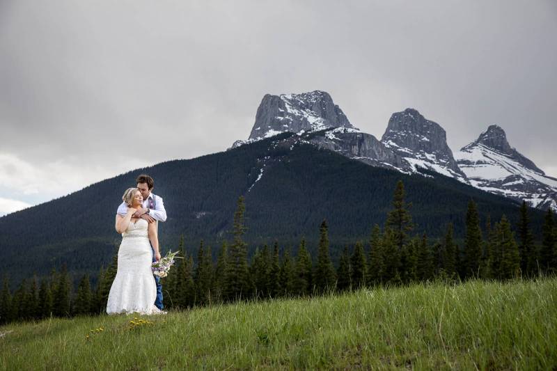 Canmore Wedding Photographer, mountain wedding,