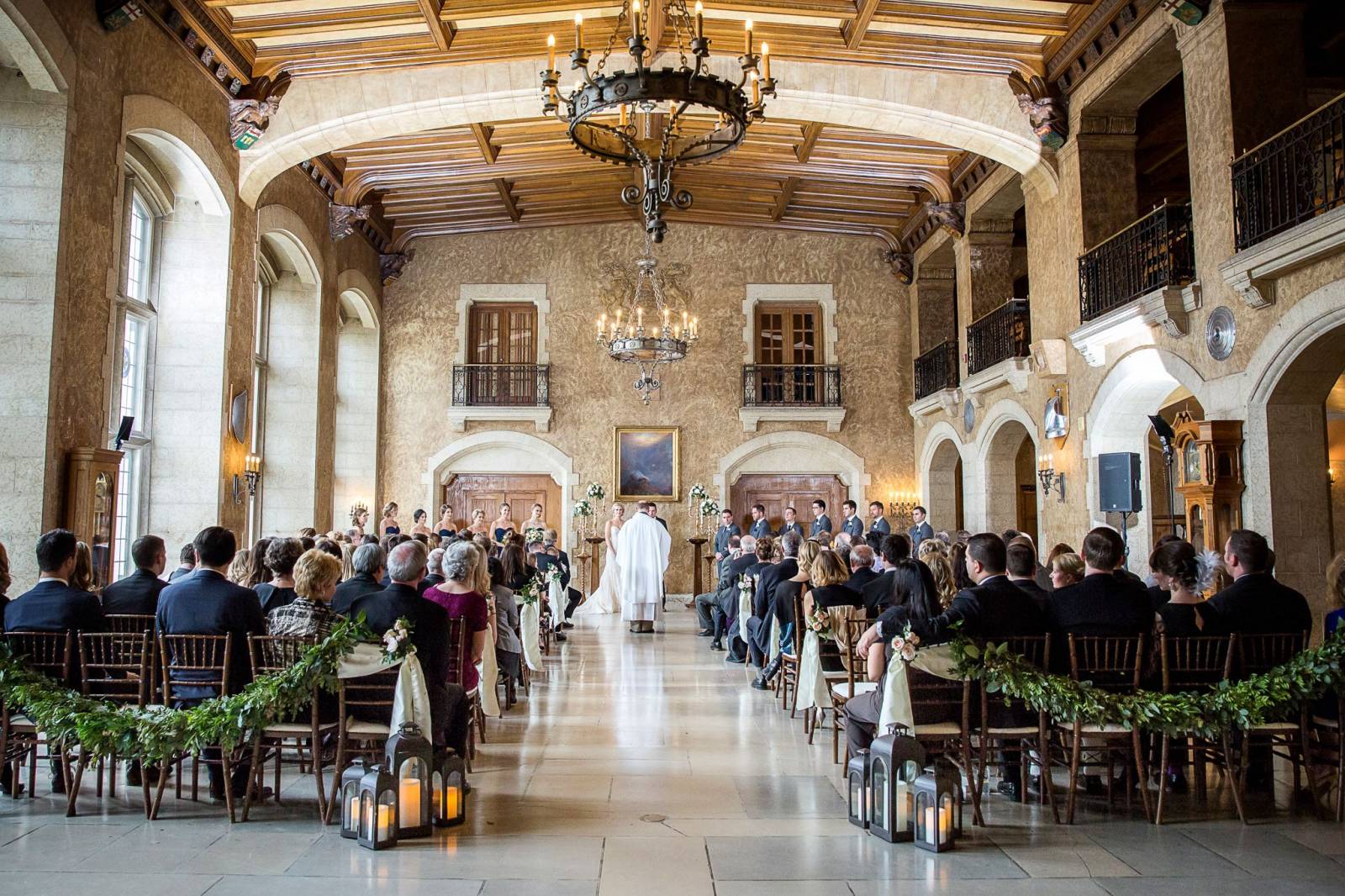 Mountain Winter Wedding, Fairmont Banff Springs Hotel, Castle Wedding, Mt Stephen Hall Ceremony