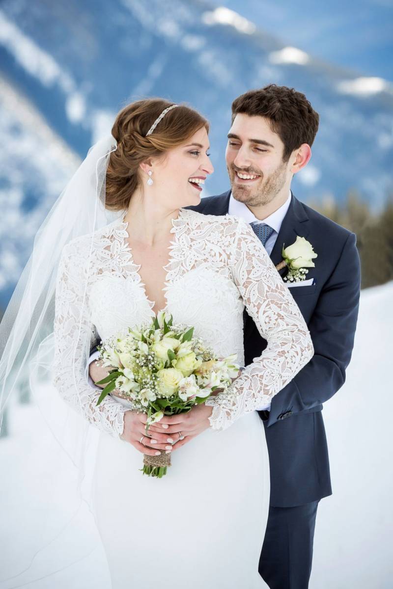 Banff winter wedding
