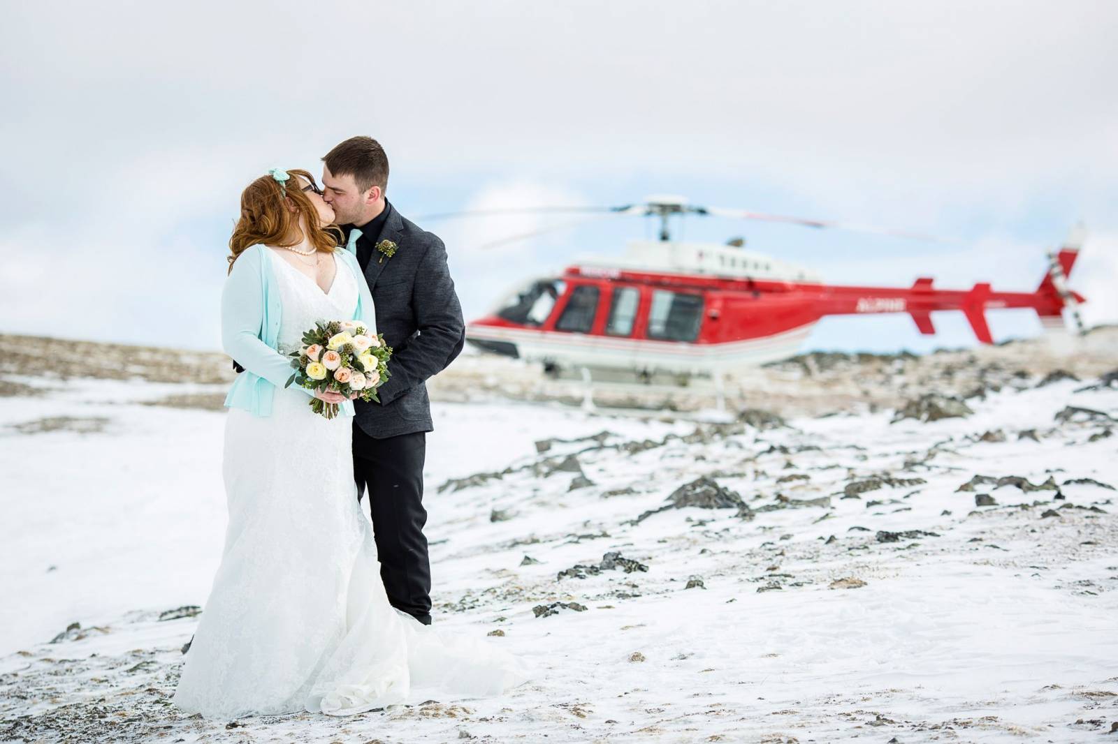 Canmore Heli-Wedding, Mountain Heli-Wedding, Canmore wedding photographer