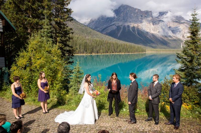 Fall Mountain Wedding, Emerald Lake Lodge Wedding