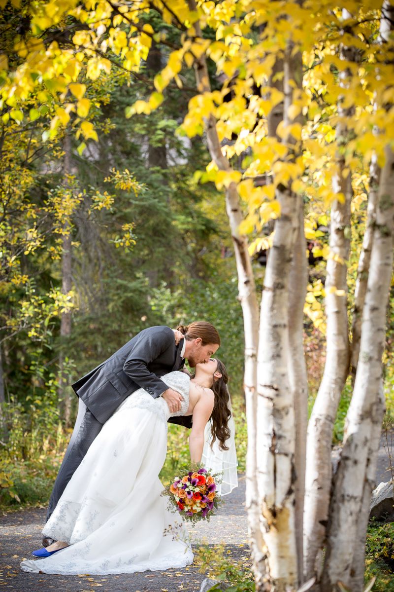Fall Mountain Wedding, Emerald Lake Lodge Wedding