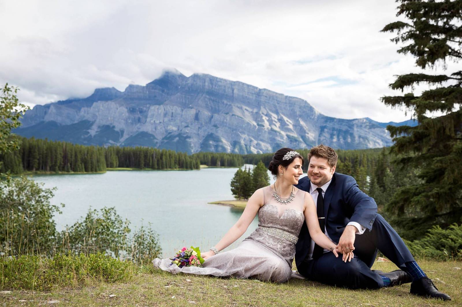 Banff Elopement Photographer, Banff Wedding Photographer, Emerald Lake Lodge Elopement, Emerald Lake