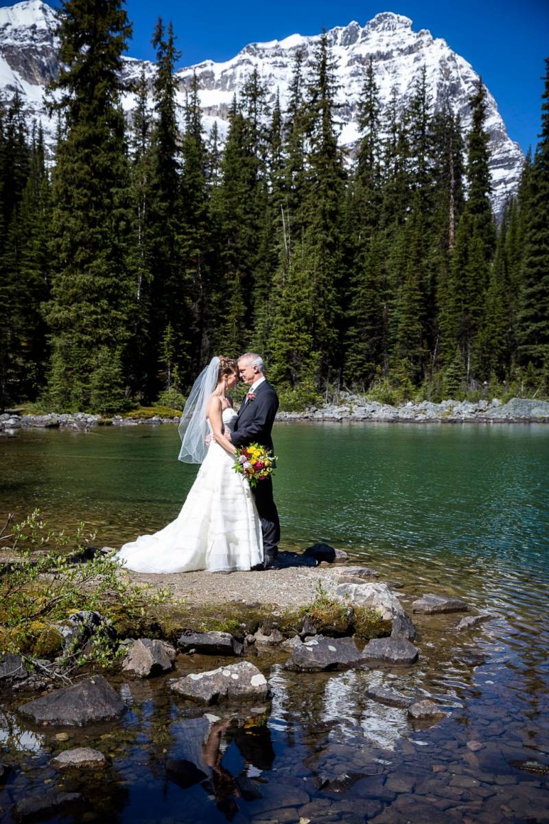 Lake O'Hara Wedding, Banff Wedding Photographer, Mountain Wedding