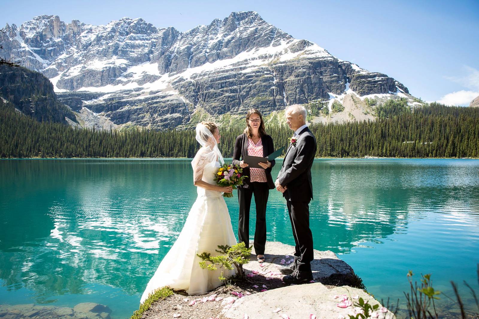 Lake O'Hara Wedding, Banff Wedding Photographer, Mountain Wedding