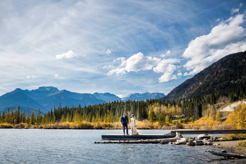 Vermillion Lakes Wedding Photos