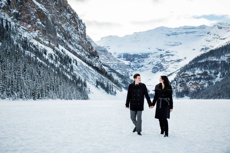 Banff proposal, mountain proposal, storm mountain lodge proposal, banff wedding photographer, banff 