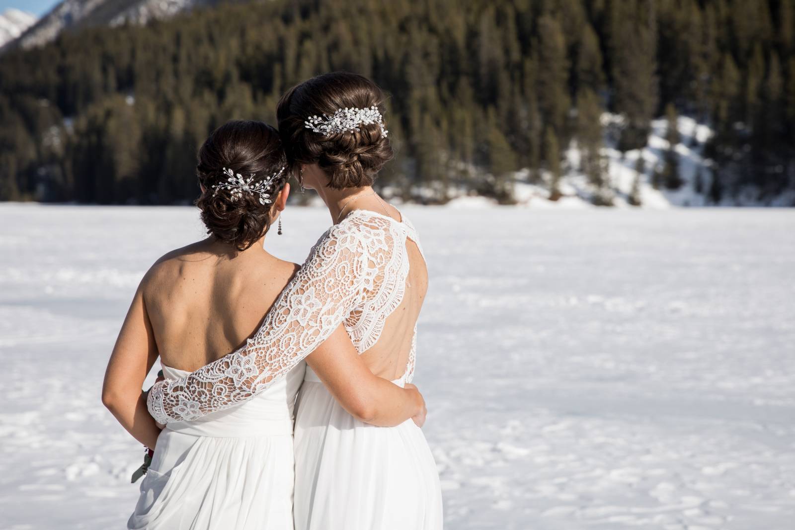 Banff Same Sex Wedding, Banff LGBTQ Wedding, Banff elopement photographer, Mountain Elopement, Same 