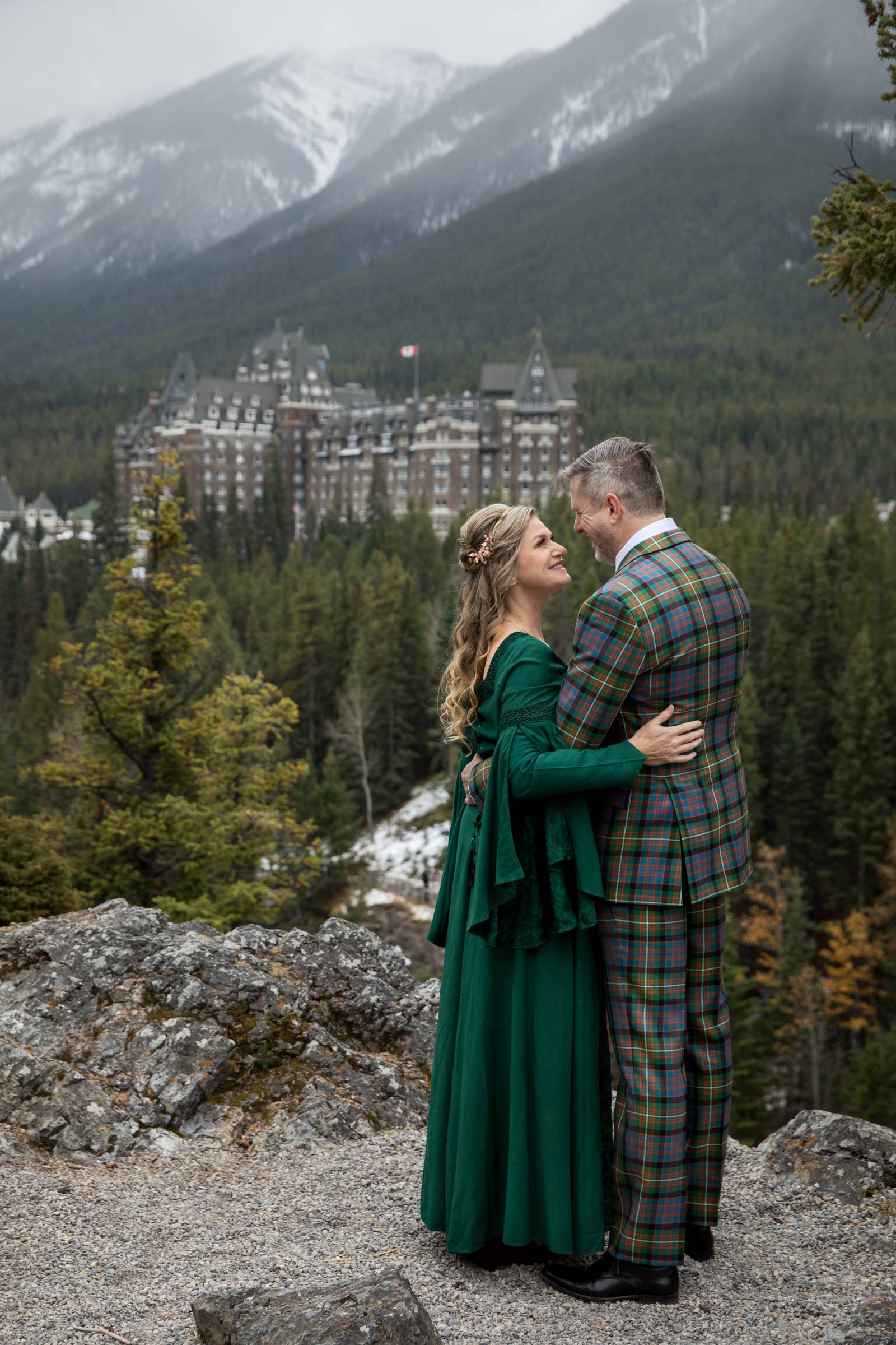 Banff elopement Photographer, Banff Elopement, Eloping, Canadian Rockies Elopement, Intimate Wedding