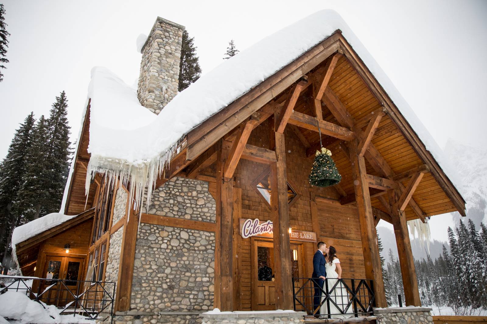 Emerald Lake Lodge Elopement, Emerald Lake Lodge Wedding, Winter Wedding, Winter Elopement, Filed Yo