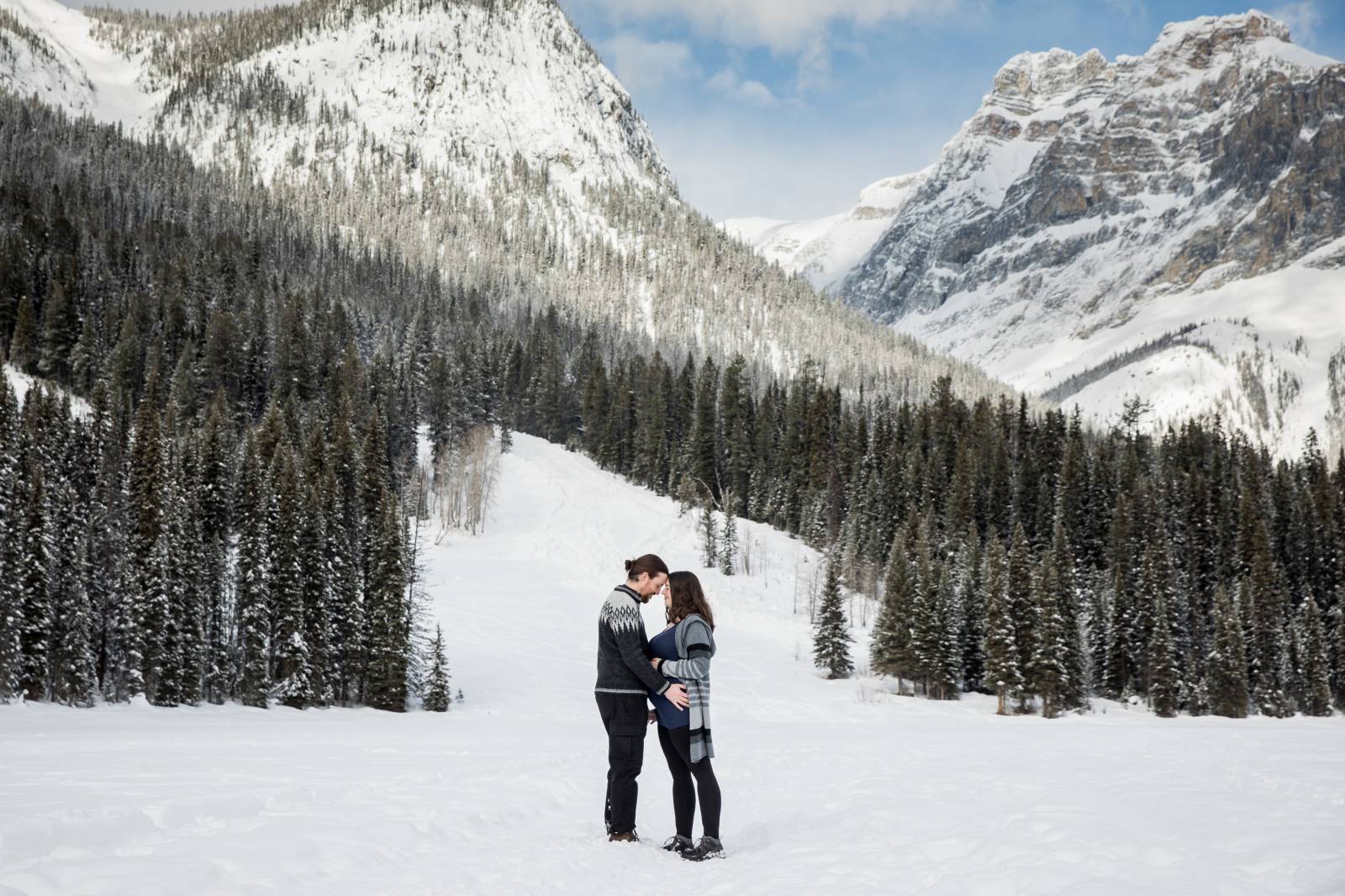 Emerald Lake Lodge Maternity Photo session, Emerald Lake Maternity Photographer, Banff Maternity Pho