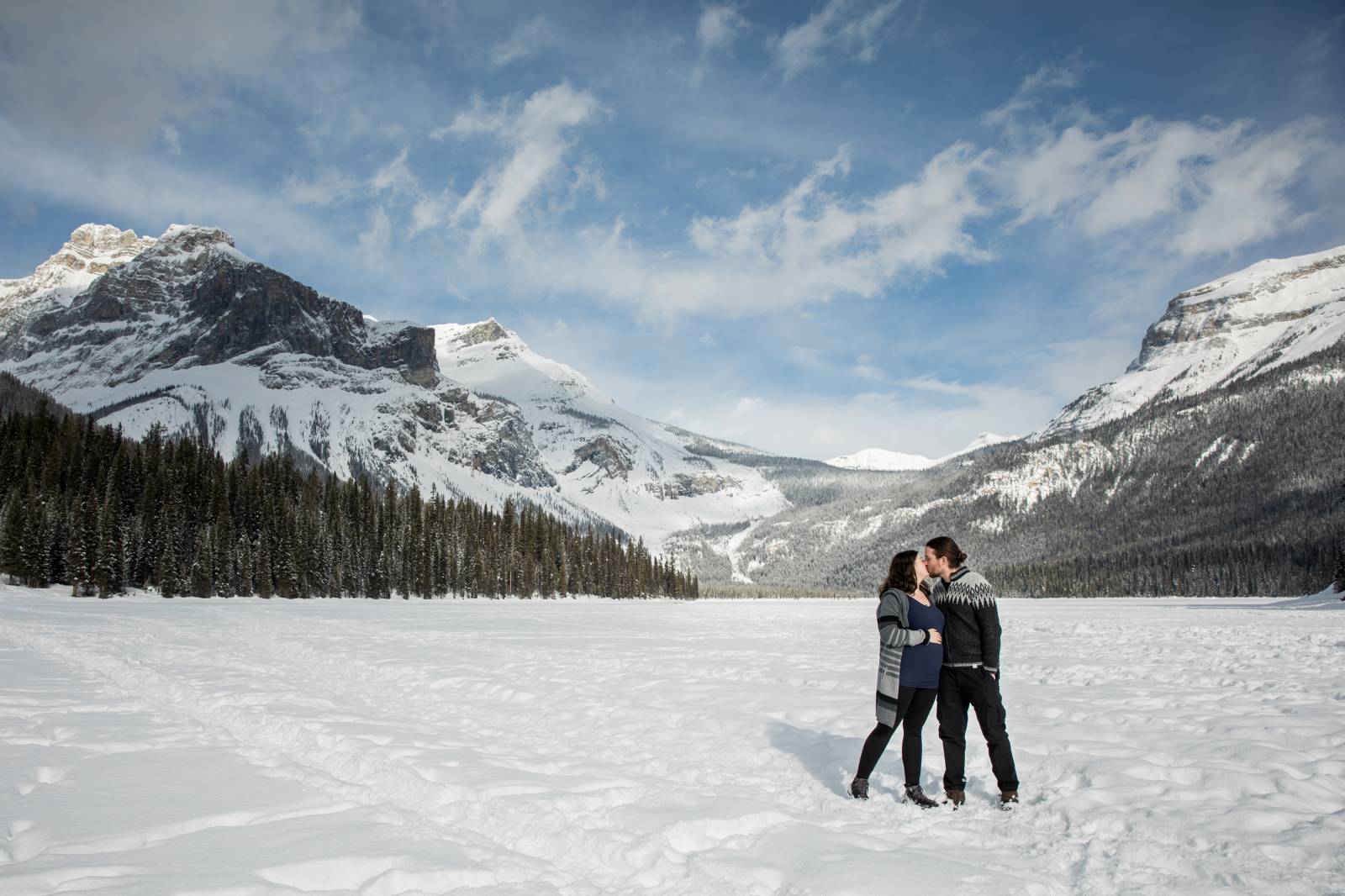 Emerald Lake Lodge Maternity Photo session, Emerald Lake Maternity Photographer, Banff Maternity Pho