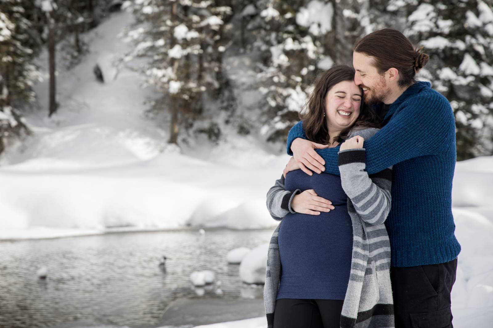 Emerald Lake Lodge Maternity Photo session, Emerald Lake Maternity Photographer, Banff Maternity Pho