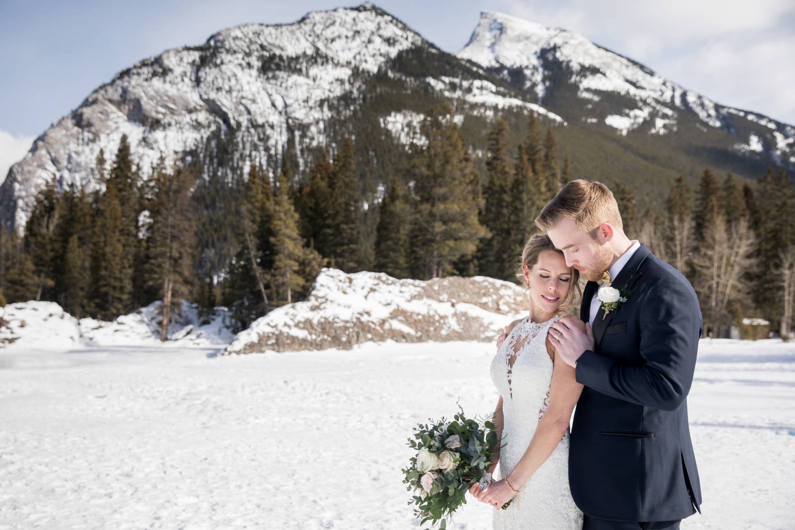 Banff Gondola Sky Bistro Wedding Ceremony, Outdoor wedding ceremony, mountaintop ceremony, banff wed