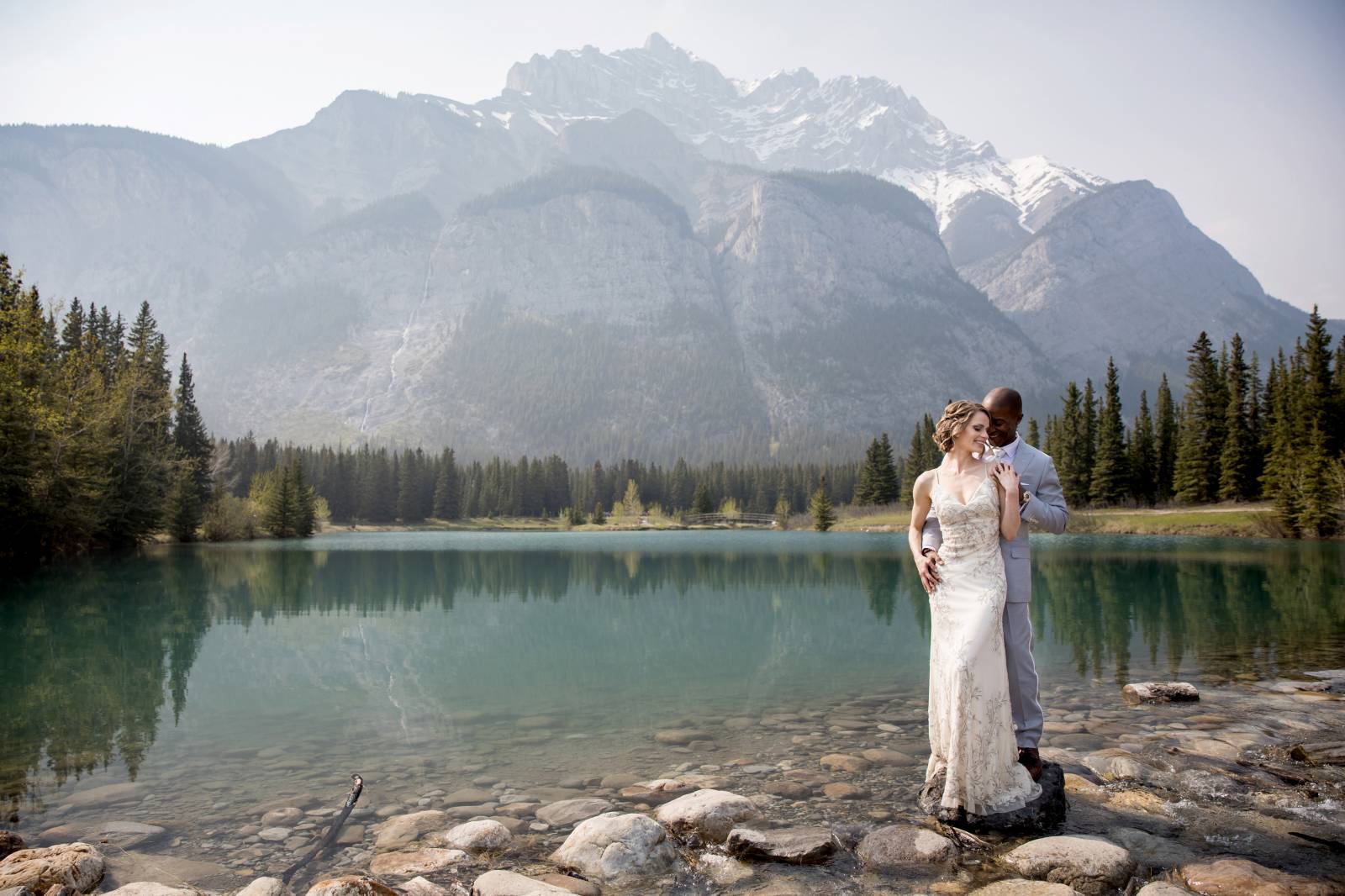 Eloping in Banff National Park, Eloping in the Canadian Rockies, Banff Elopement Photographer, Banff