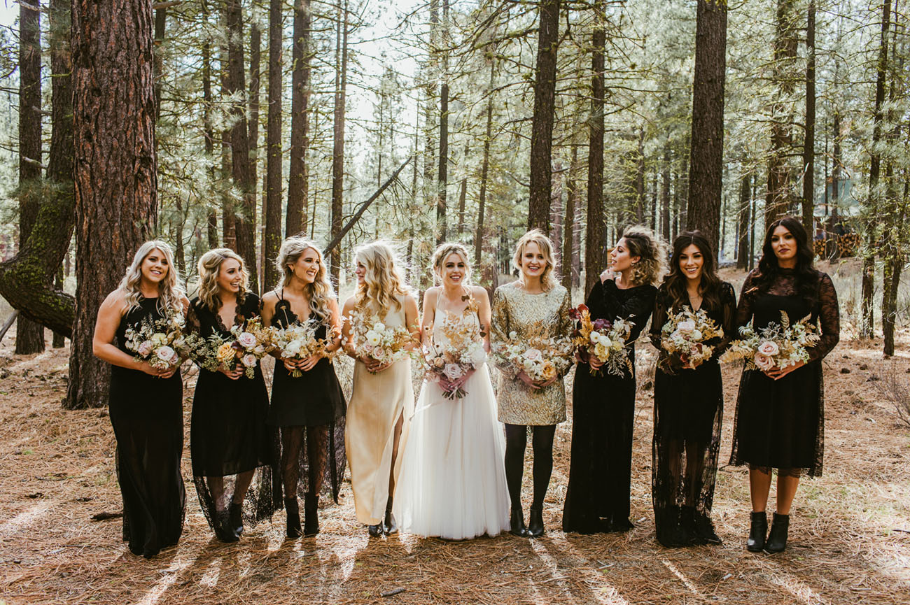 How to Nail the Mismatched Bridesmaids Look